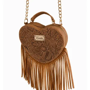 Exotika Premium Handmade Leather Heartshape Bag
